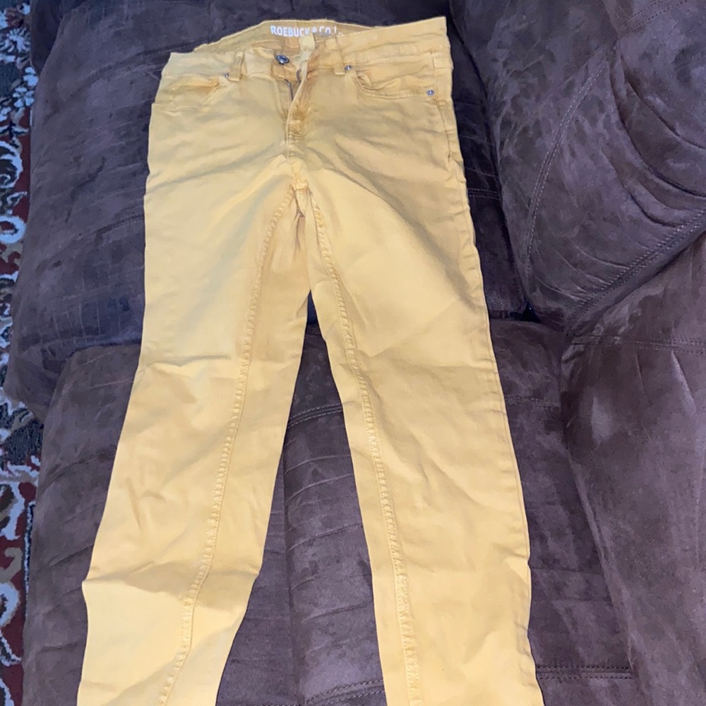 Yellow Denim skinny  jeans
